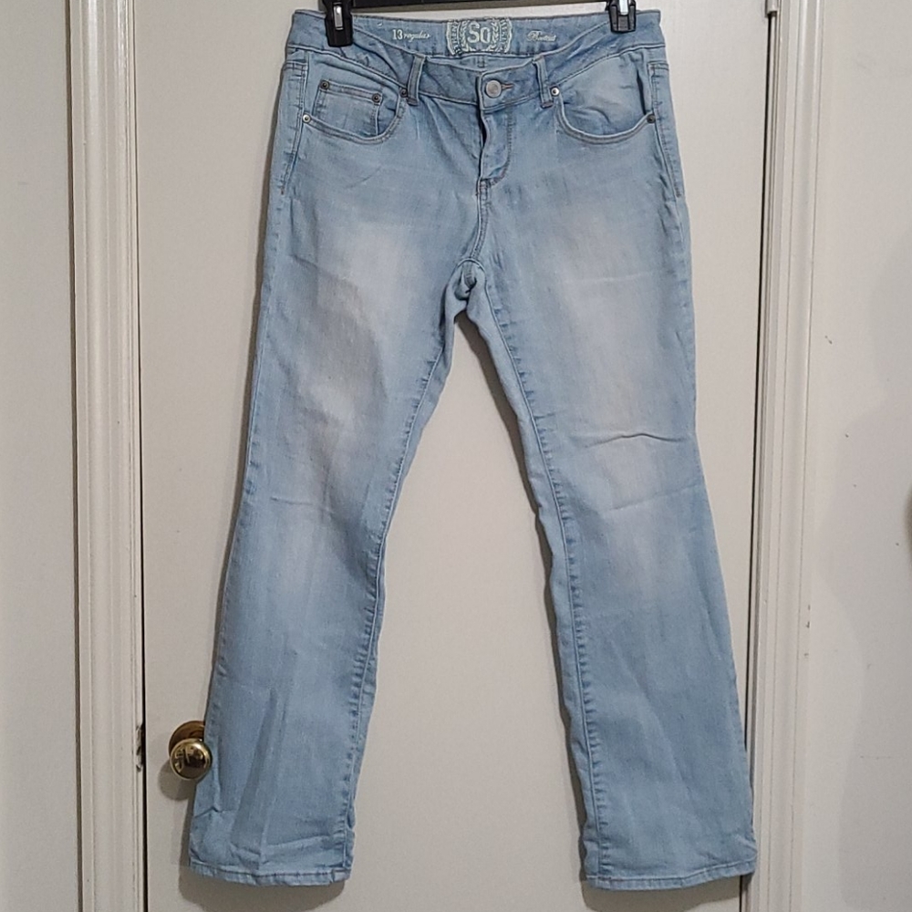 So boot cut jeans